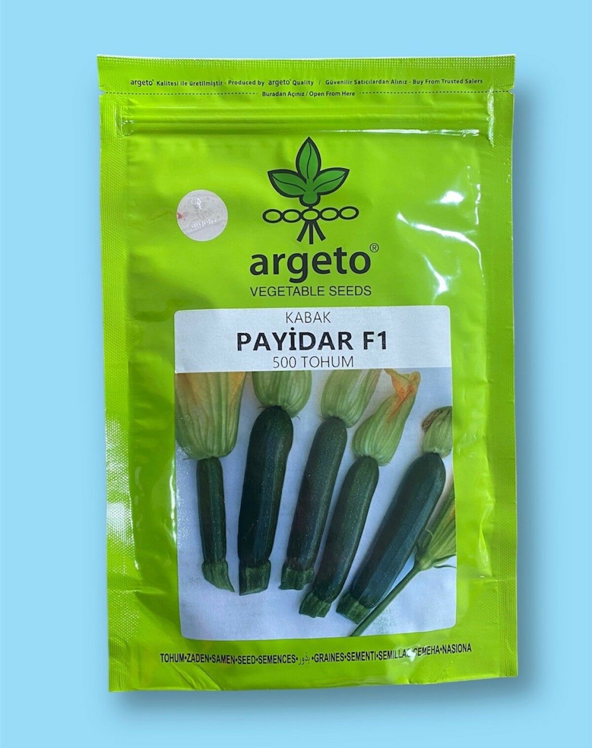 PAYİDAR F1  (SİYAH KABAK TOHUMU) 500 ADET
