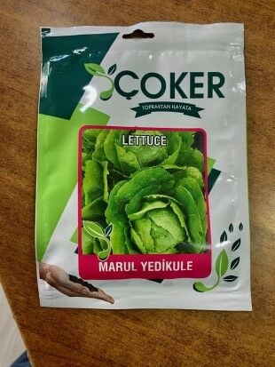Çoker Yedikule 5701 Marul Tohumu 10 gr