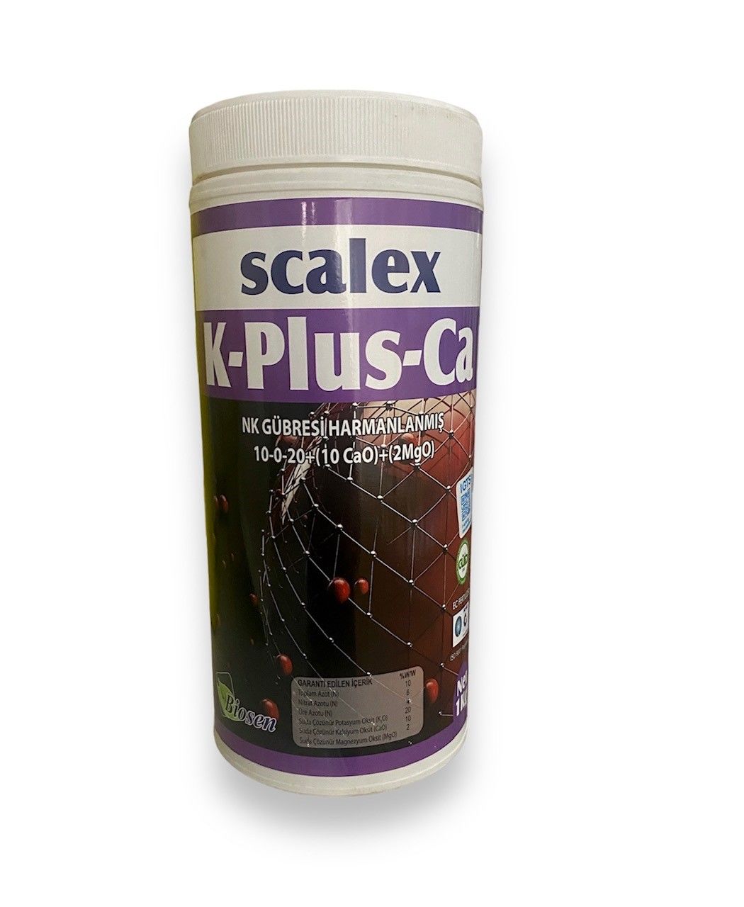 K-PLUS-CA (Kalsiyum potasyumlu özel gübre) 1 kg