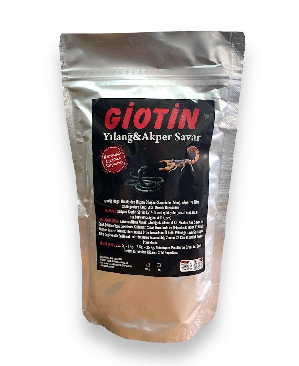 GİOTİN Yılan Akrep Savar 500 gr