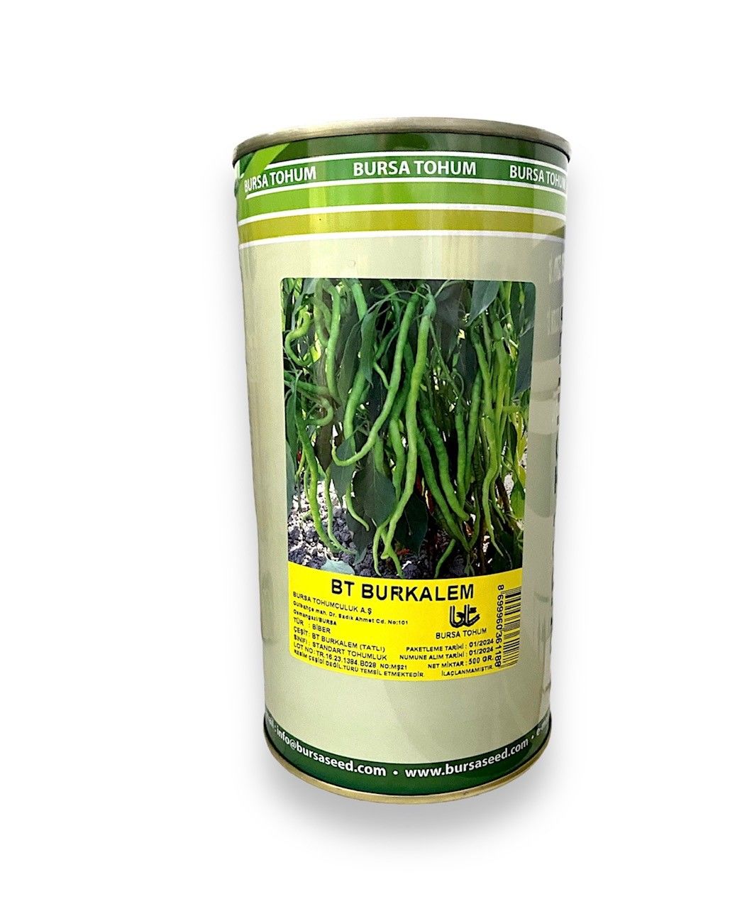 BT BURKALEM KIL TATLI BİBER TOHUMU 500 GR