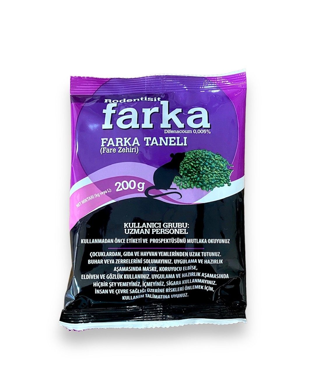 Far-ka buğday Taneli Fare Zehiri 200gr